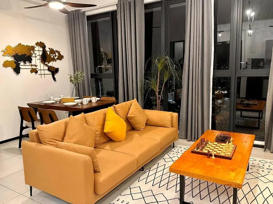 Urban Seaview With Infinity Pool, Luxury Modern Stylish 7Pax 3Bedroom 3Queen Jelutong 0*,